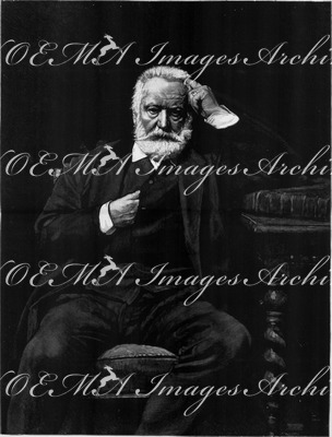 "L'Exposition de Paris. - Supplément au N° 36.  Beaux-Arts. - Portrait de Victor Hugo, tableau de L. Bonnat." パリ万博 付録 36.  芸術部門 「ヴィクトル・ユーゴーの肖像」 L・ボナ画