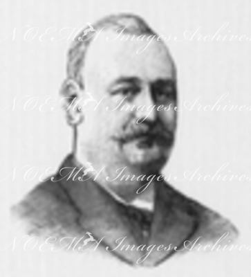 "Les Comités de l'Exposition universelle : Le Président du bureau et les Commissaires du groupe V. : M. Pinault, Rapporteur du comité de la classe 47." 第5群委員会理事 ピノー氏 第47組委員会報告官