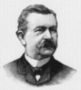 "Les Comités de l'Exposition universelle : Le Président du bureau et les Commissaires du groupe V. : M. Riche, Rapporteur du comité de la classe 45." 第5群委員会理事 リッシュ氏 第組45委員会報告官