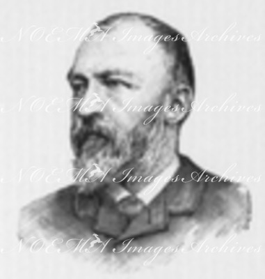 "Les Comités de l'Exposition universelle : Le Président du bureau et les Commissaires du groupe V. : M. Scheurer-Kestner, Président du comité de la classe 45." 第5群委員会理事 シュラー=ケストナー氏 第45組委員会代表