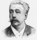 "Les Comités de l'Exposition : Les Membres des bureaux et les Commissaires des groupes Ⅲ et Ⅳ. : M. Legriel, Rapporteur du comité de la classe 18." 第3群、第4群委員会理事 ルグリエル氏、第18組委員会報告官