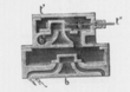 Les locomotives compound : Fig. 4. - Distribution de vapeur de la locomotive compound Webb (détail du tiroir). 複式蒸気機関車 図4. ウェッブ式複式蒸気機関車の蒸気の流れ方（滑り弁の詳細図）