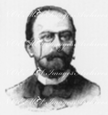 "Les comités de l'exposition universelle de 1889. Le bureau du comité supérieur de révision et les commissaires du group Ⅱ. : M. A. Angot, Rapporteur du comité de la cl. 8." 再検討上級委員会および第2群委員会理事 A・アンゴ氏、第8組委員会報告官