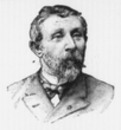 "Les comités de l'exposition universelle de 1889. Le bureau du comité supérieur de révision et les commissaires du group Ⅱ. : M. Mézières, Président du comité de la classe 6." 再検討上級委員会および第2群委員会理事 メジエール氏、第6組委員会代表