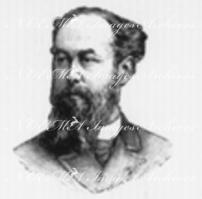 "Les comités de l'exposition universelle de 1889. Le bureau du comité supérieur de révision et les commissaires du group Ⅱ. : M. René Delorme, Secrétaire du comité du groupe Ⅱ." 再検討上級委員会および第2群委員会理事 ルネ・ドゥロルム氏、第2群委員会補佐官
