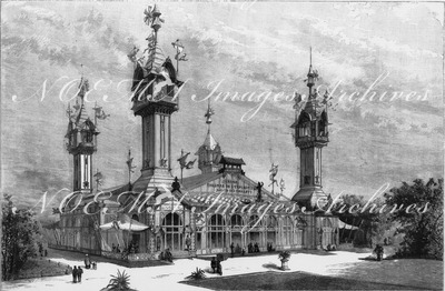 Palais des Enfants et Grand-Théâtre de l'Exposition. 子供館と大劇場