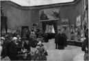 L'Exposition de Paris. - Supplément au N°21. : Un des salons de la section espagnole de l'exposition des Beaux-Arts. パリ万博 付録 21. 芸術館スペイン・コーナーの一室