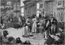 "L'Exposition de Paris. - Supplément au N°21. : Le théâtre annamite, a l'esplanade des Invalides." パリ万博 付録 21. アンヴァリッド会場のアンナン劇場