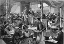 L'Exposition Algérienne a l'Esplanade des Invalides. - Le Café Maure. アンヴァリッド会場アルジェリア館 ムーア人のカフェ