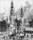 La porte d'entrée du quai d'Orsay. オルセー河岸側の入場口
