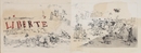 グランヴィル Grandville - 《自由狩り》 La chasse à la liberté.