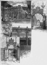 Les travaux de l'exposition universelle. 建設現場