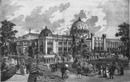 L'Exposition de Paris. - Supplément au N°8.  Exposition universelle de 1889. - Le palais des Beat-Arts. パリ万博 付録 8. 芸術館
