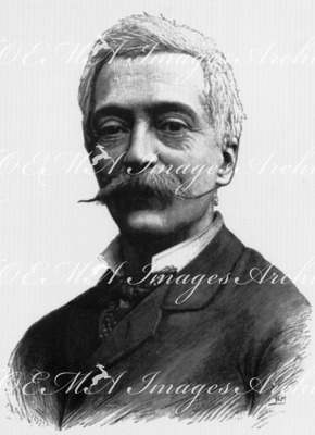 M. Edouard Lockroy. Premier Commissaire général de l'Exposition. エドゥアール・ロックロワ氏、万博首席総括監督