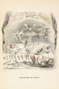 グランヴィル Grandville - 《バレエの黙示録》 Apocalypse du ballet.
