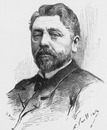 M. Eiffel. Ingénieur-constructeur de la tour de 300 mètres. エッフェル氏、300メートル・タワーの設計技師