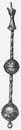 "L'Exposition de Paris. - Supplément au N°39. : Objets d'art religieux de la collection de M. Strauss, faisant partie de l'exposition rétrospective du Trocadéro. : Main indicatrice." パリ万博 付録 39 トロカデロ会場の回顧展に出展されたシュトラウス・コレクションの宗教関係の美術品 手形指示器