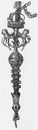 "L'Exposition de Paris. - Supplément au N°39. : Objets d'art religieux de la collection de M. Strauss, faisant partie de l'exposition rétrospective du Trocadéro. : Main indicatrice." パリ万博 付録 39 トロカデロ会場の回顧展に出展されたシュトラウス・コレクションの宗教関係の美術品 手形の指示器