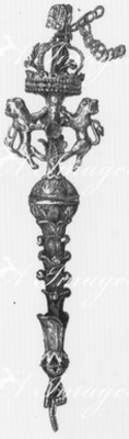 "L'Exposition de Paris. - Supplément au N°39. : Objets d'art religieux de la collection de M. Strauss, faisant partie de l'exposition rétrospective du Trocadéro. : Main indicatrice." パリ万博 付録 39 トロカデロ会場の回顧展に出展されたシュトラウス・コレクションの宗教関係の美術品 手形の指示器