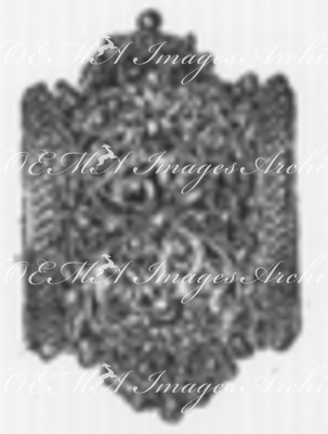 "L'Exposition de Paris. - Supplément au N°39. : Objets d'art religieux de la collection de M. Strauss, faisant partie de l'exposition rétrospective du Trocadéro. : Bague de fiançailles." パリ万博 付録 39  トロカデロ会場の回顧展に出展されたシュトラウス・コレクションの宗教関係の美術品  婚約指輪