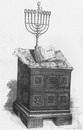 Pupitre de l'officiant. (Objet faisant partie de la collection d'objets israélites de M. Strauss.) 司祭者の書見台（シュトラウス氏のユダヤ教コレクションから）