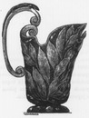 "Hanap rustique, par Bernard Palissy." ベルナール・パリシーによる民芸調大杯