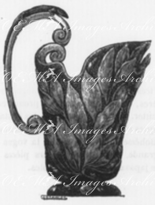 "Hanap rustique, par Bernard Palissy." ベルナール・パリシーによる民芸調大杯