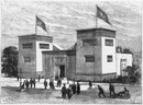 L'Exposition de Paris. - Supplément au N°38. : Le palais égyptien dans le parc du Trocadéro. パリ万博 付録 38  トロカデロ会場のエジプト館