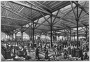 L'Exposition de Paris. - Supplément au N°35. : Atelier de construction du porteur decauville. パリ万博 付録 35 ドゥコーヴィル式鉄道の建造工場