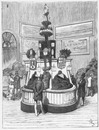 Produits des mines dans l'exposition agricole espagnole. スペイン農業館に展示された鉱石