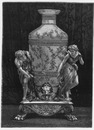 "Fontaine Renaissance, exposée par la maison Christofle." クリストフル出展のルネッサンス風給水器