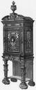 Meuble à bijoux Renaissance (Maison Christofle.) ルネッサンス風宝石入れ（クリストフル）