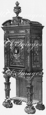 Meuble à bijoux Renaissance (Maison Christofle.) ルネッサンス風宝石入れ（クリストフル）