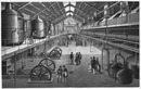 L'Exposition de Paris. - Supplément au N°30. Vue intérieure d'une sucrerie centrale installée par la Cie de Five-Lille. パリ万博 付録 30  フィブ=リール社によるセントラル精糖工場の展示