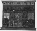 Crèdence et sièges de salle à manger. (section anglaise) 食堂の飾り棚と椅子（英国展示コーナー）