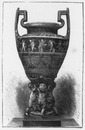 Vase en porcelaine. (Minton.) 磁器の壷 (ミントン)