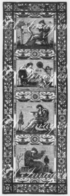 Faïence murale (Maw et Cie.) 壁飾り (モー社)