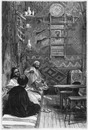 "Intérieur du pavillon tunisien, au Trocadéro." トロカデロ会場のチュニジア館内部