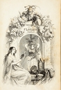 グランヴィル Grandville - 扉《フロリアンの寓話》 Frontispice: Fables de Florian