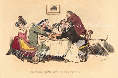 グランヴィル Grandville - 《これはちょっと硬い。》 Je crois qu’il est un peu ferme.