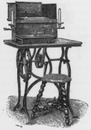 Machine à coudre silencieuse de M. Pollack. ポラック社のサイレント・ミシン