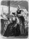 Costumes suèdois. : La toilette de la mariee. スウェーデンの民族衣装 花嫁の身支度