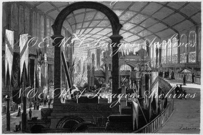 Galerie des machines. Vue N° 2. 機械館 第2景