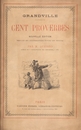 グランヴィル Grandville - 表紙《百の諺》 Couventure: Cent Proverbes