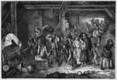 "Le saltimbanque, tableau de M. Knauss." 「曲芸師」、クナウス画