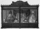 Les dentelles françaises. フランス製レースの展示コーナー
