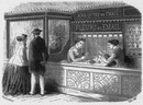 Petits métiers.: Les fleurs en émail. 製造実演販売 七宝工芸の花