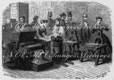 Les petits métiers. - La fabrique de savon parfume. 製造実演販売 香水入り石鹸の製造