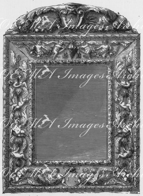 Musée rétrospectif. - Miroir de Charles Ⅱ (Salle anglais). 回顧展 チャールズ2世の鏡（英国コーナー）