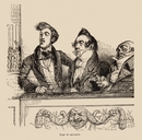 グランヴィル Grandville - 《芝居のボックス席》 Loge de spectacle.